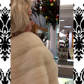 Fur Obsession Mistress in Dior White Mink